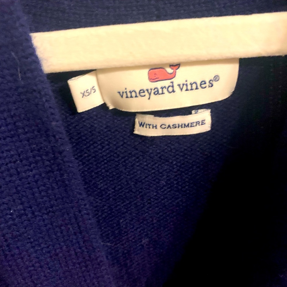 Vineyard vines navy poncho